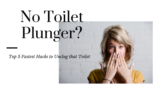 5 WAYS TO UNCLOG A TOILET