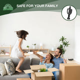 Rat bait stations are safe for your family. 